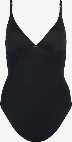 O'NEILL Triangle Swimsuit 'Sunset' in Black: front