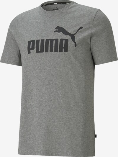 PUMA Λειτουργικό μπλουζάκι 'Essential' σε γκρι μελανζέ / μαύρο, Άποψη προϊόντος