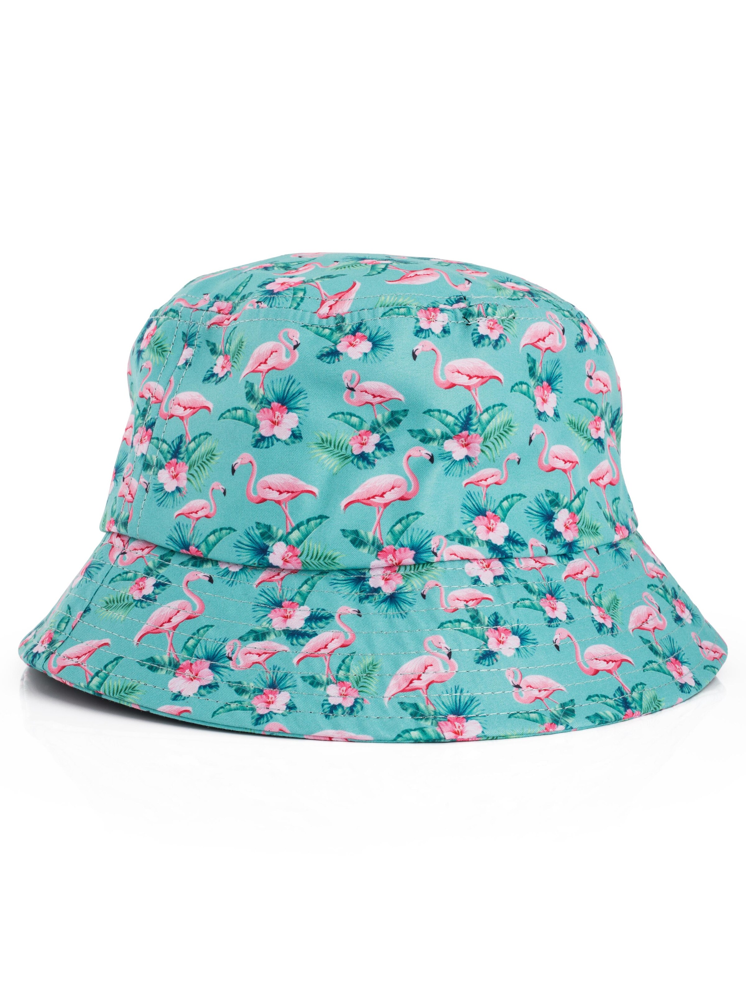 Blackskies Hat 'Tropical Flamingo Vol. II' in Blue