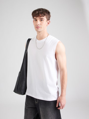 T-Shirt 'JJSIMON' JACK & JONES en blanc : devant