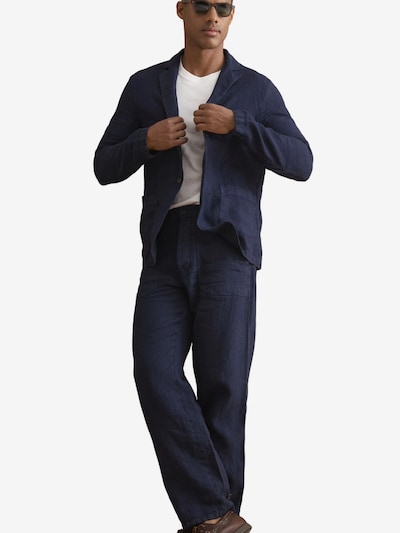 Il Lanificio Pantalón en 46 en navy, Vista del producto