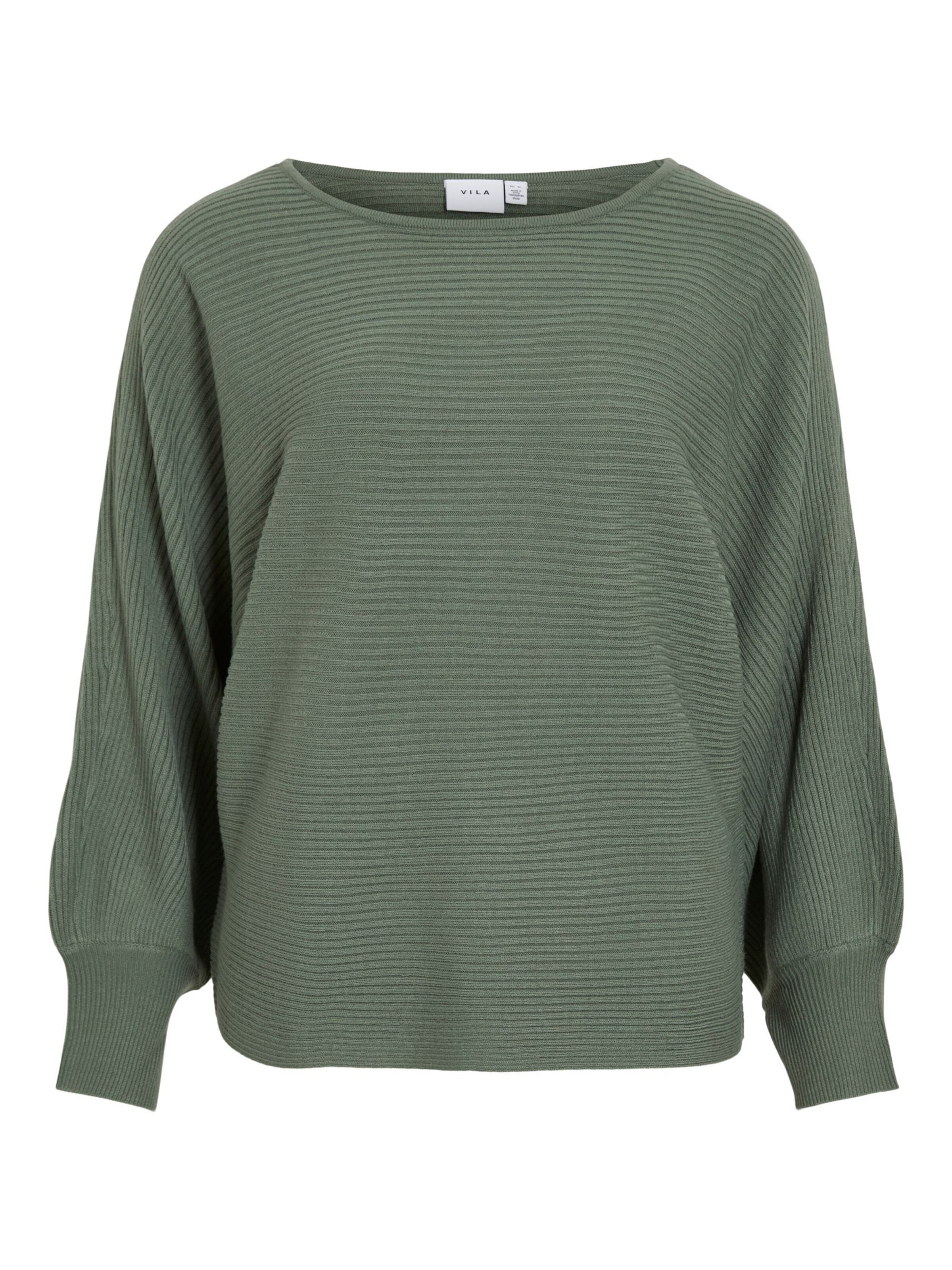 Pull-over VILA en vert : devant