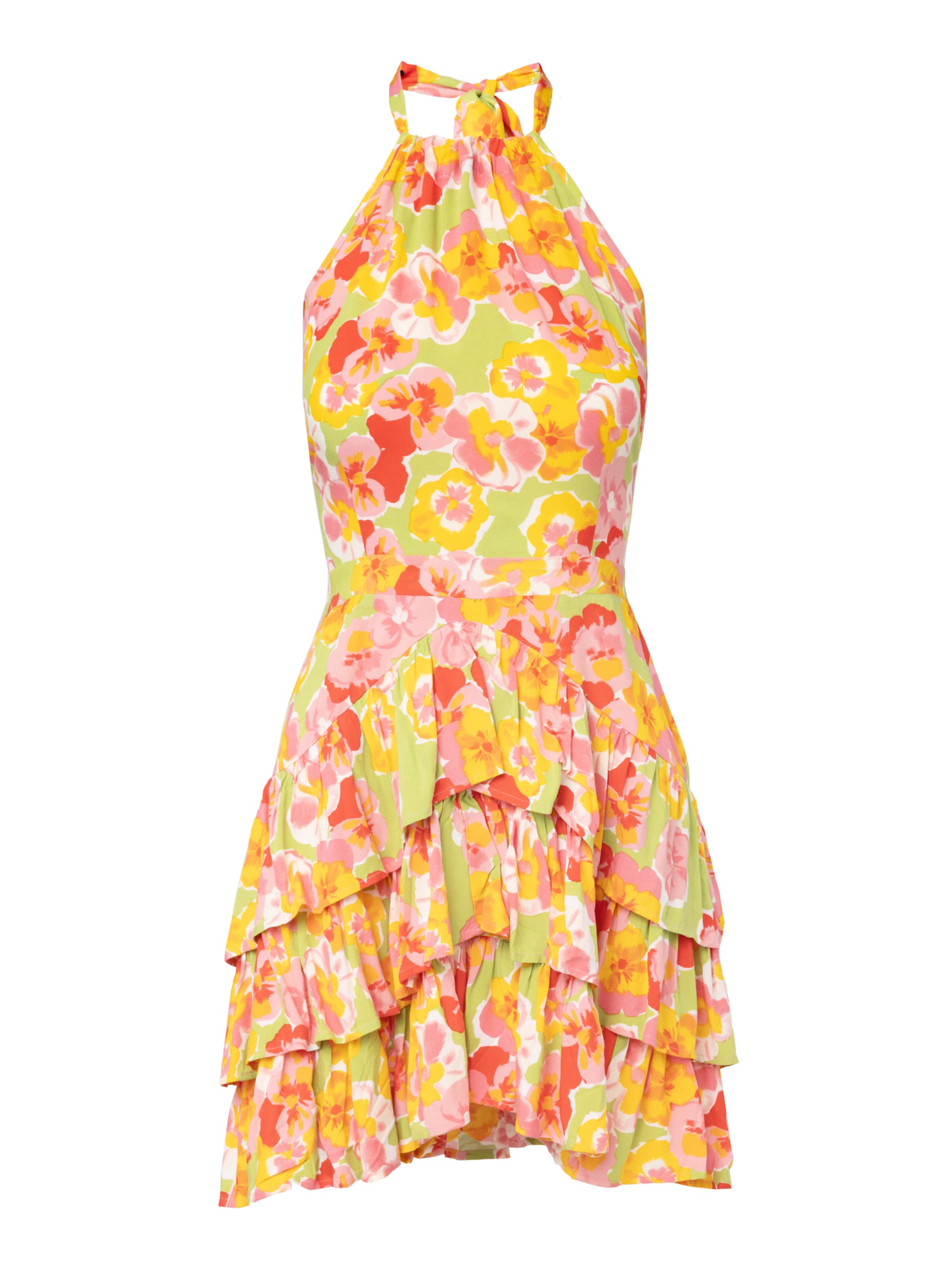 Laurella Dress in Orange: front