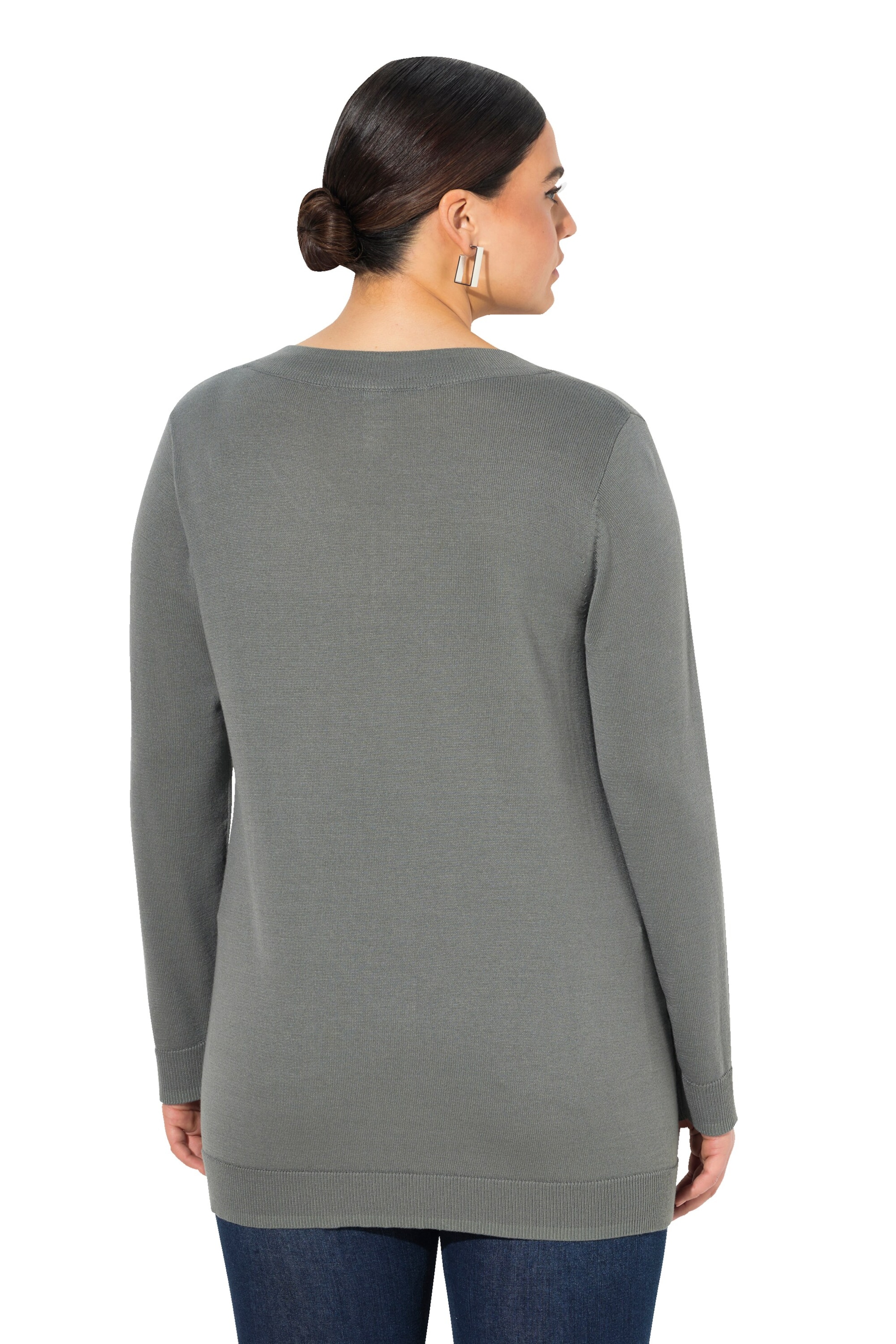 Ulla Popken Sweater in Grey