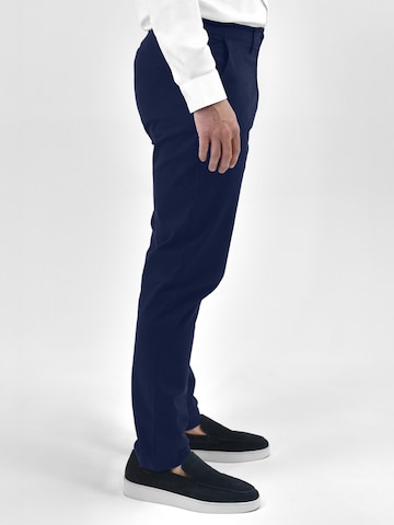 Vercate Slimfit Chinohose 'No. 13'‌‌‌‌‌‌ in Blau