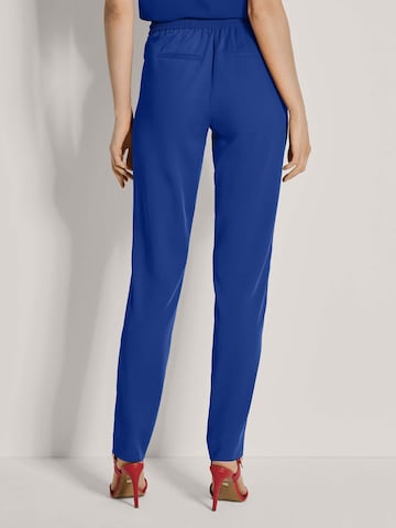 Effilé Pantalon MADELEINE en bleu