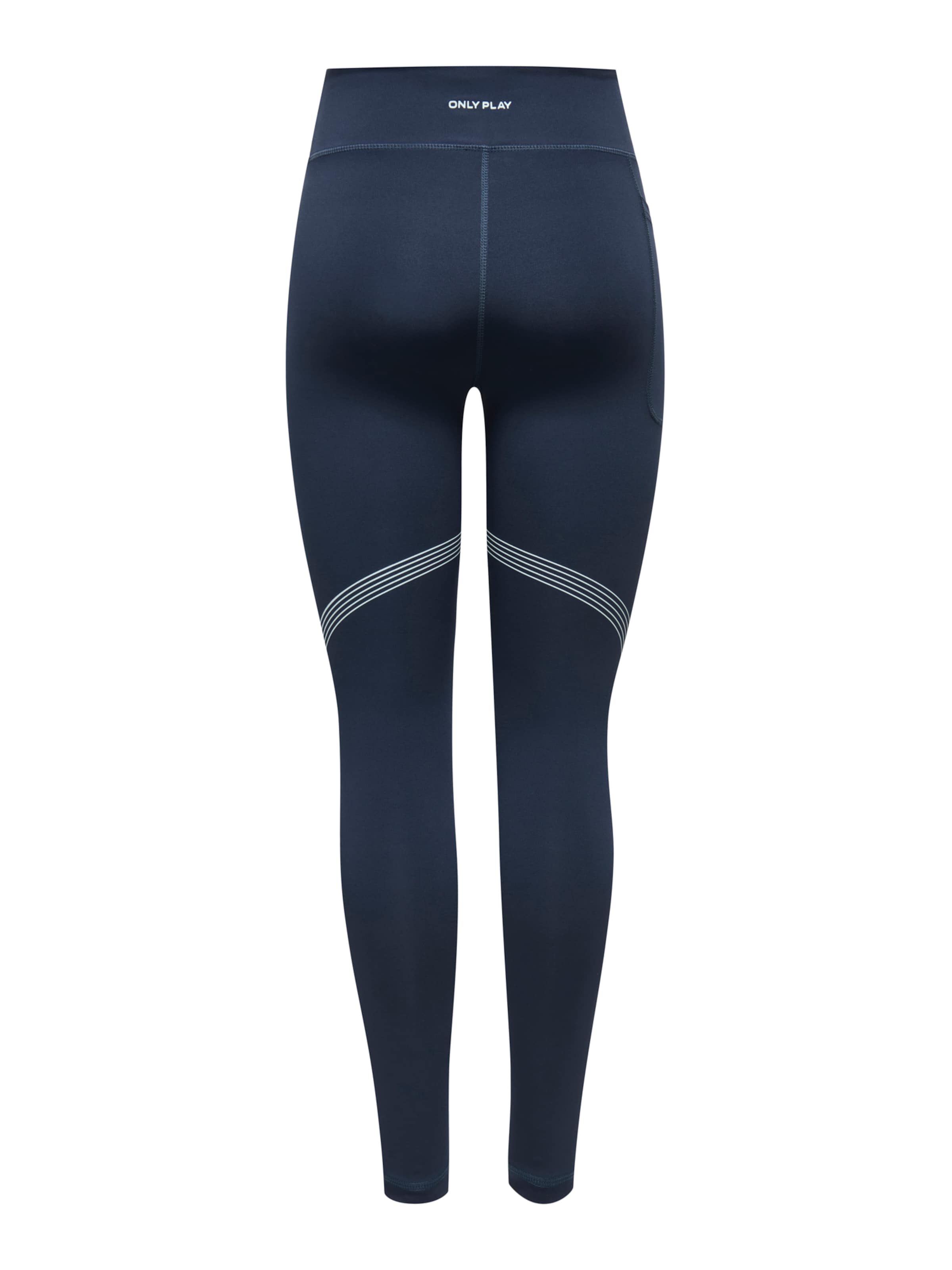 Coupe slim Pantalon de sport 'ONPMila-2-Contra Life' ONLY PLAY en bleu