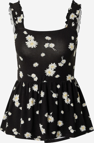 Dorothy Perkins Top in Black: front