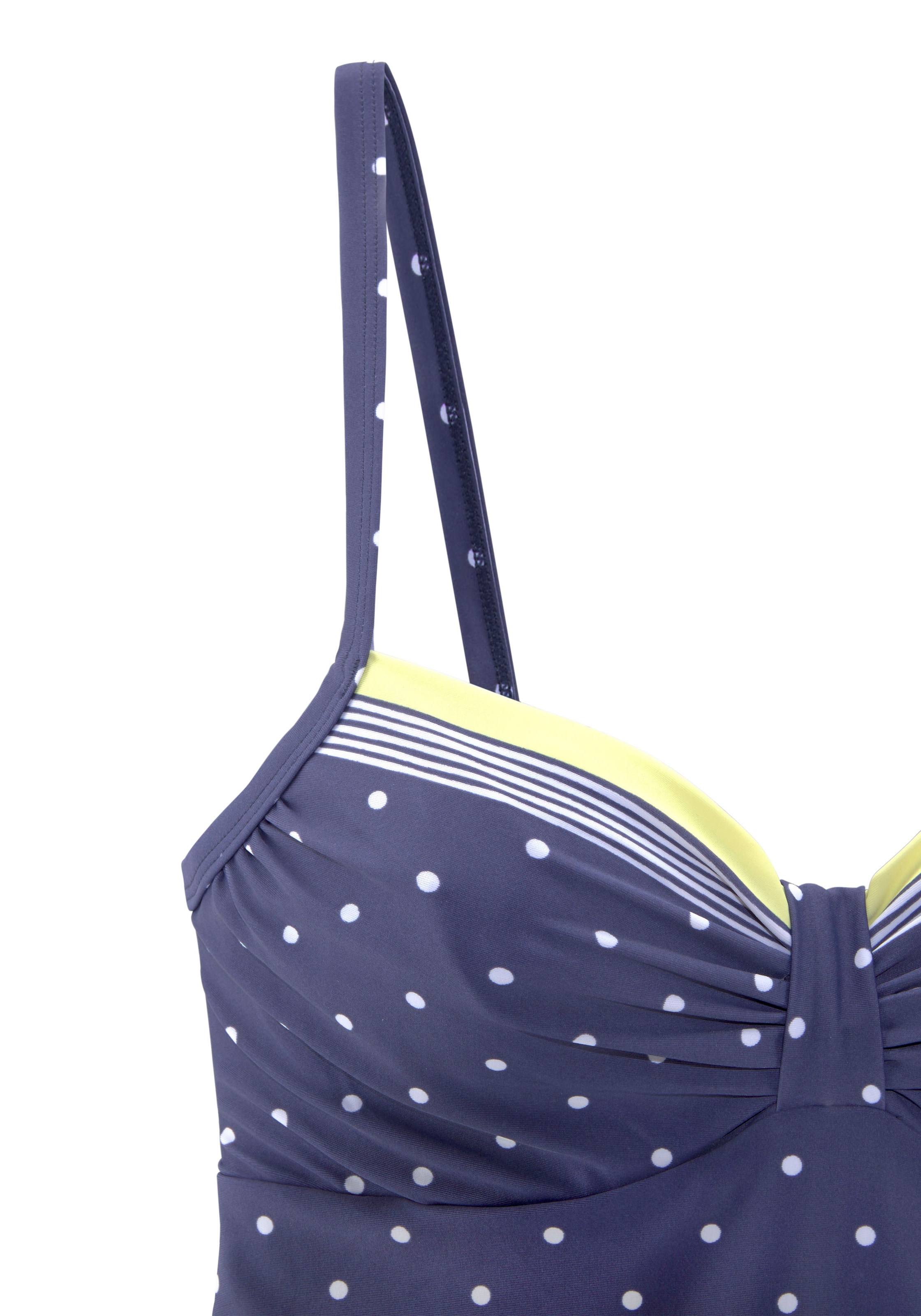 LASCANA Σουτιέν για T-Shirt Τοπ τανκίνι σε μπλε