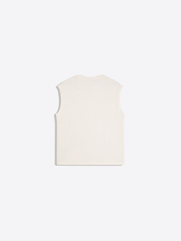 Bershka Top in Weiß