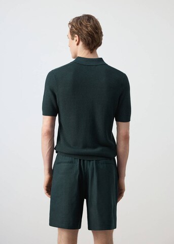 MANGO MAN Poloshirt 'Talaia' in Grün