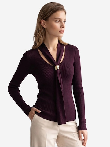 Pullover di MixRay in lilla
