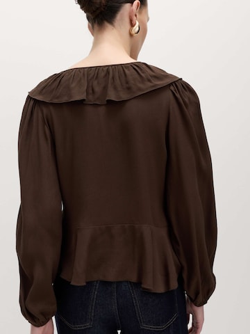 Marks & Spencer Blouse in Brown