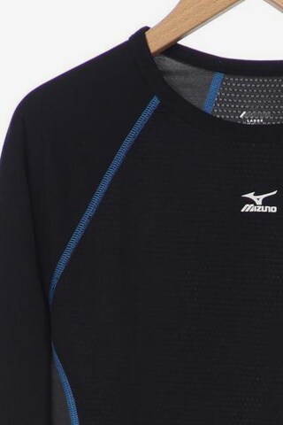 MIZUNO Langarmshirt L in Schwarz