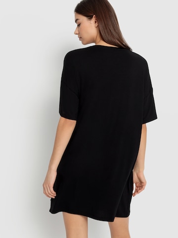 Chemise de nuit LSCN by LASCANA en noir