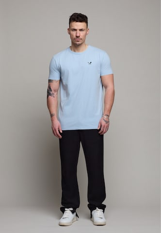 Distorted People Póló - kék