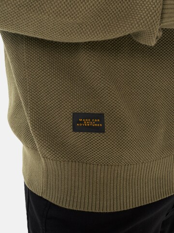 CAMEL ACTIVE Knit Cardigan in Green