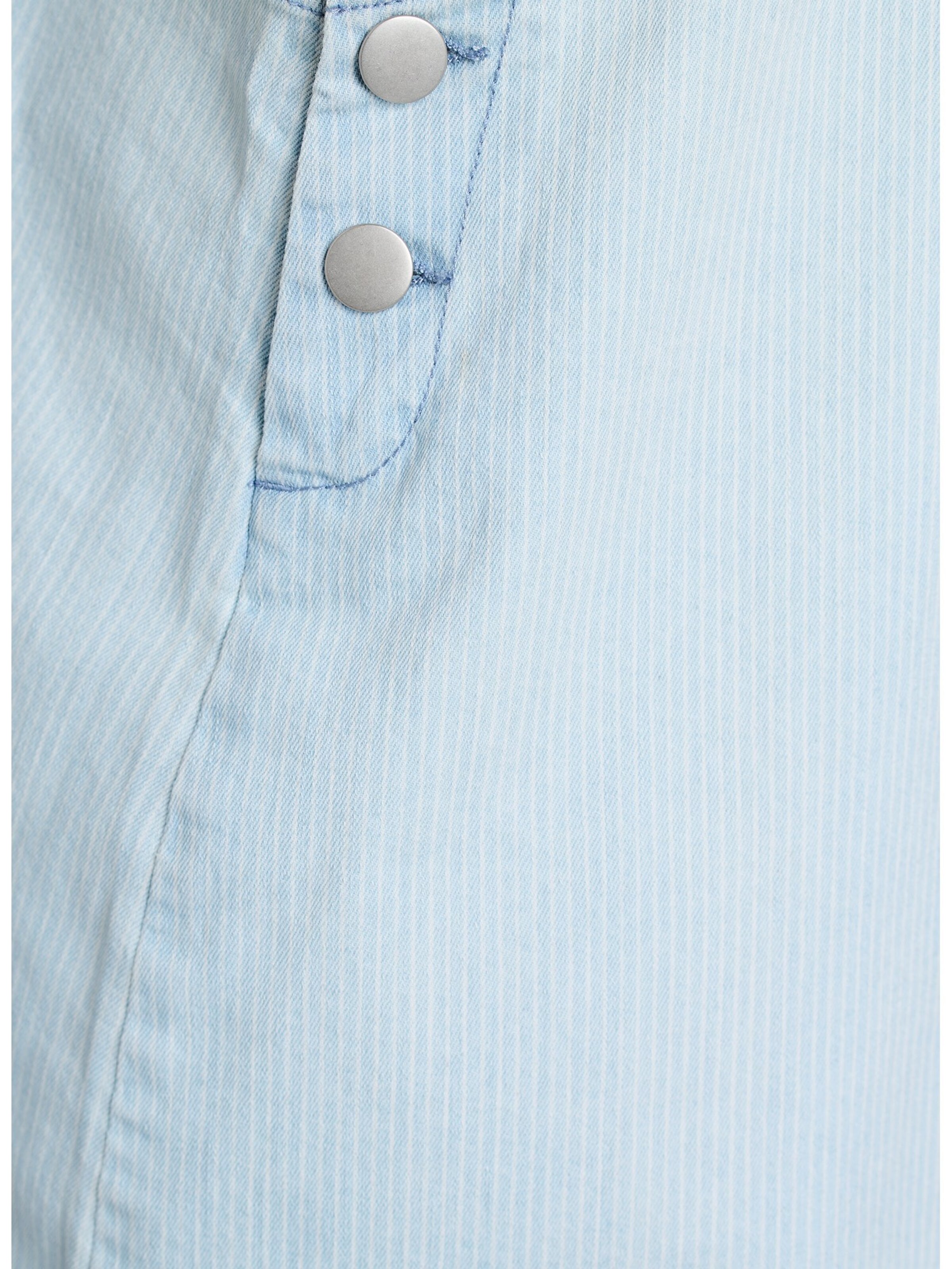 Zizzi Overall-nederdel 'Jtali' i blå