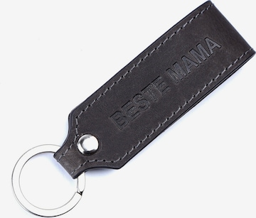 Benthill Key Ring 'Beste Mama' in Grey: front