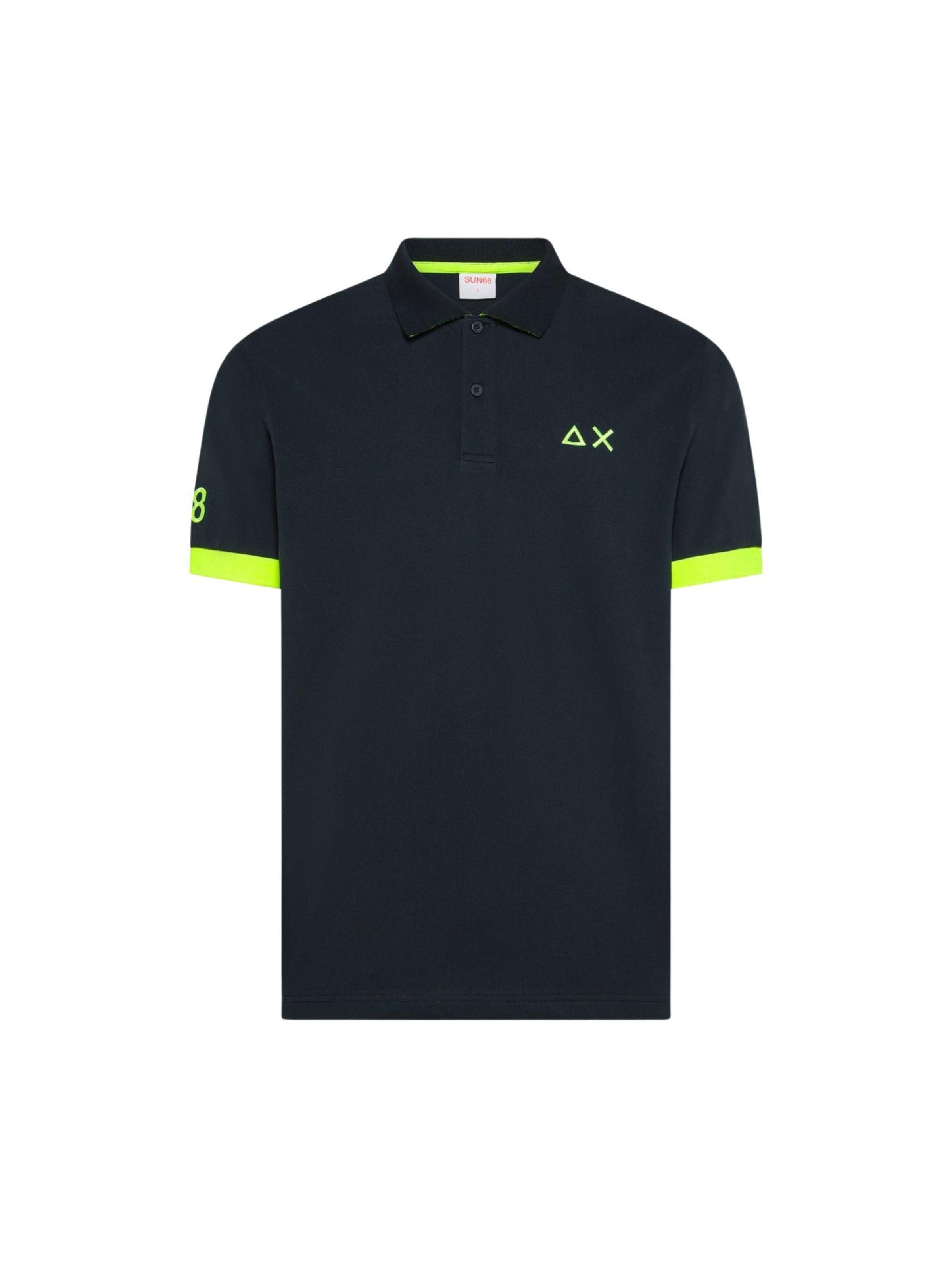 T-Shirt SUN68 en bleu : devant