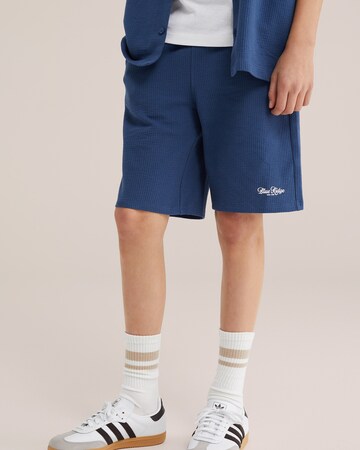 WE Fashion - regular Pantalón en azul: frente