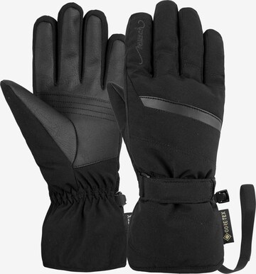 REUSCH Athletic Gloves 'Sandy' in Black: front