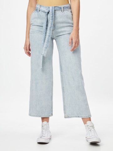 modström Wide Leg Jeans i blå: forside