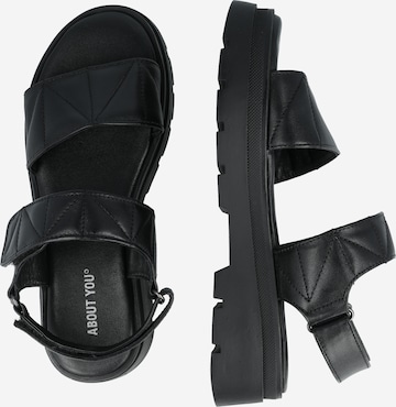 ABOUT YOU Sandals 'Esma' in Black