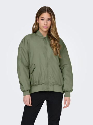 JDY Демисезонная куртка 'DIXIE' в Зеленый: спереди