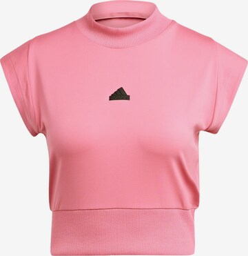 T-shirt fonctionnel 'Z.N.E.' ADIDAS SPORTSWEAR en rose : devant