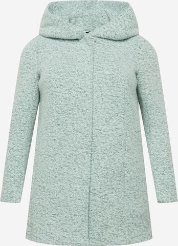 ONLY Carmakoma Between-Seasons Coat 'Newsedona' in Green: front