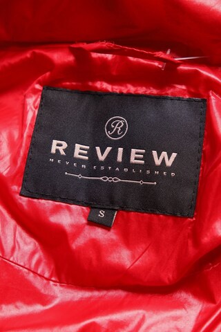 Review Steppjacke S in Rot