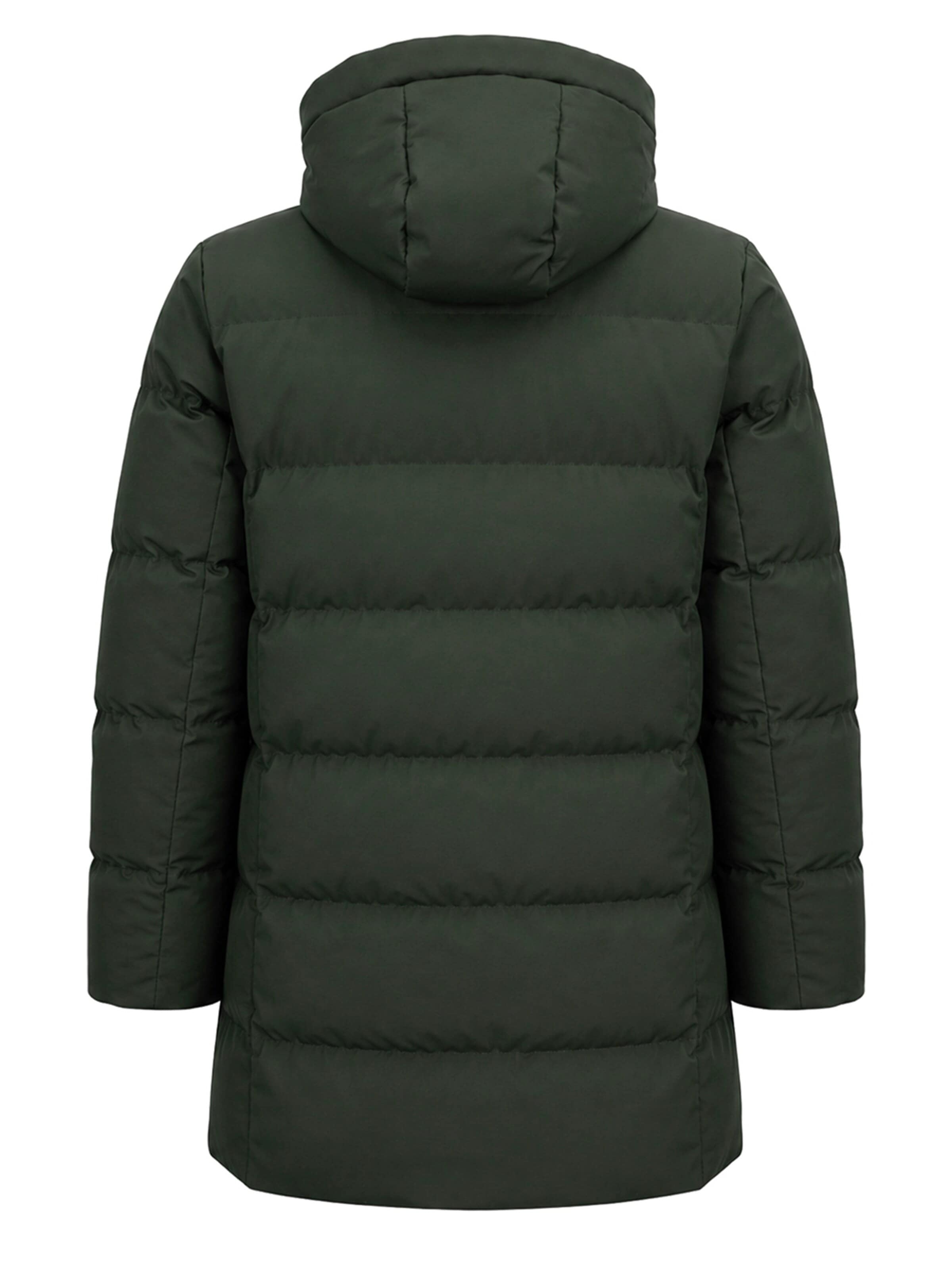 ALLTHEMEN Winterjas 'Lichtnaht' in Groen