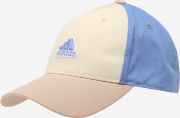ADIDAS PERFORMANCE Athletic Hat 'Little ' in Beige: front