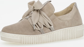 GABOR Sneaker in Beige: Vorderseite