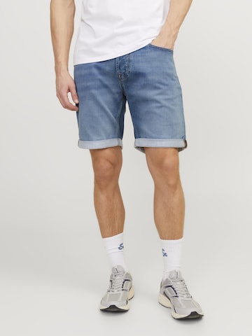 JACK & JONES - regular Vaquero 'JJIRick JJIcon' en azul: frente