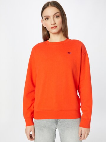 LEVI'S ® Суичър 'Standard Crewneck Sweatshirt' в оранжево: отпред