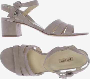 Paul Green Sandals & High-Heeled Sandals in 41 in Beige: front