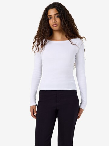 Noisy may - Camiseta 'NMMaya' en blanco: frente