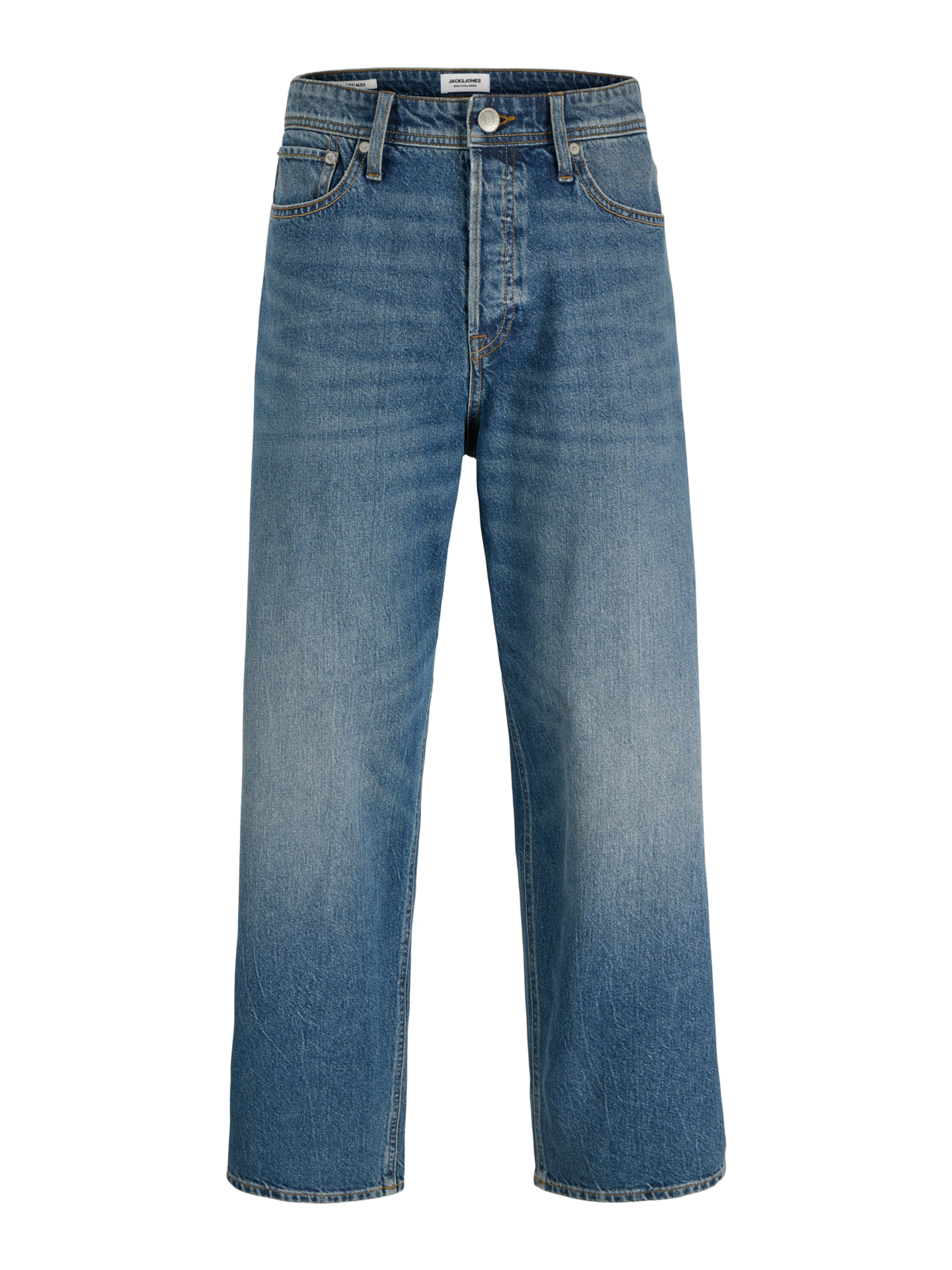 Loosefit Jean 'JJIEDDIE JJORIGINAL' JACK & JONES en bleu : devant