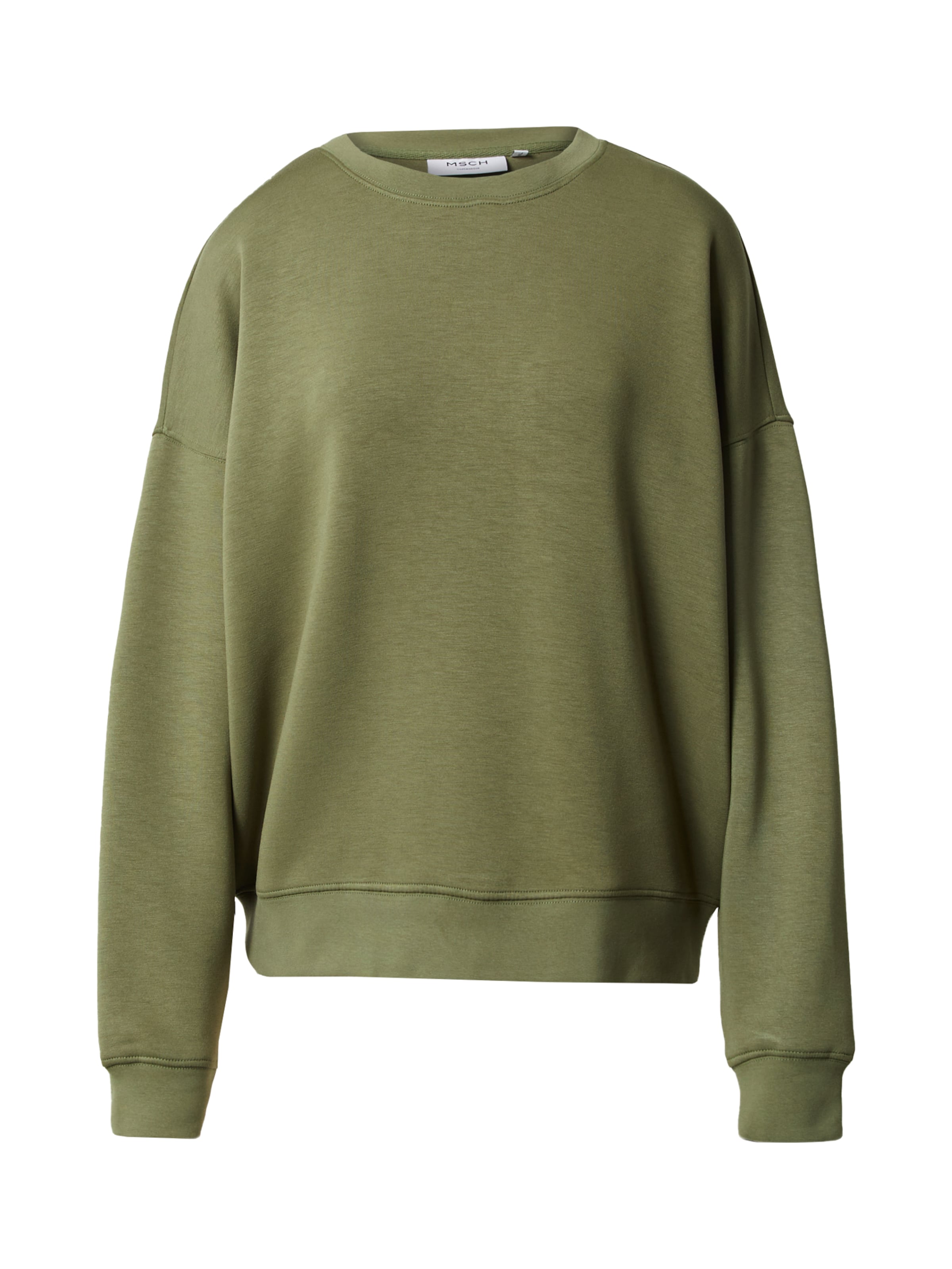 MSCH COPENHAGEN Sweatshirt 'Ima' in Green: front
