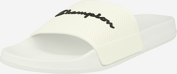 Champion Authentic Athletic Apparel Beach & Pool Shoes 'DAYTONA' in White: front