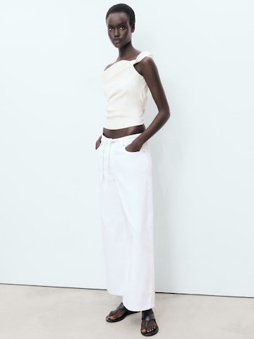 Haut 'BENJI' MANGO en beige