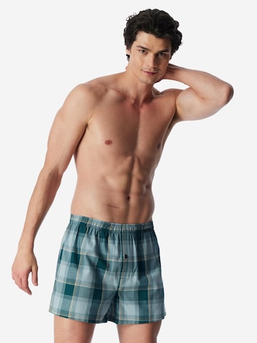 SCHIESSER Boxershorts 'Web' in Blauw