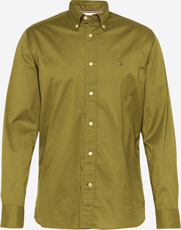 Camicia di TOMMY HILFIGER in verde: frontale