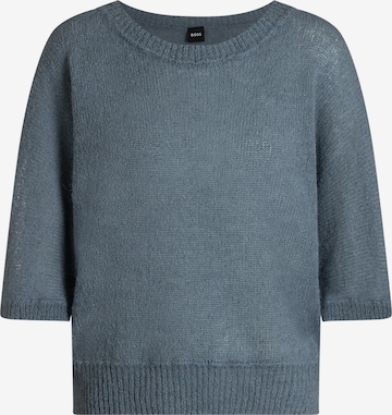 BOSS Sweater 'Fancer' in Blue: front