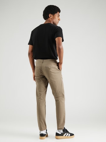 SELECTED Regular Chino trousers 'SLHNEW MILES' in Brown