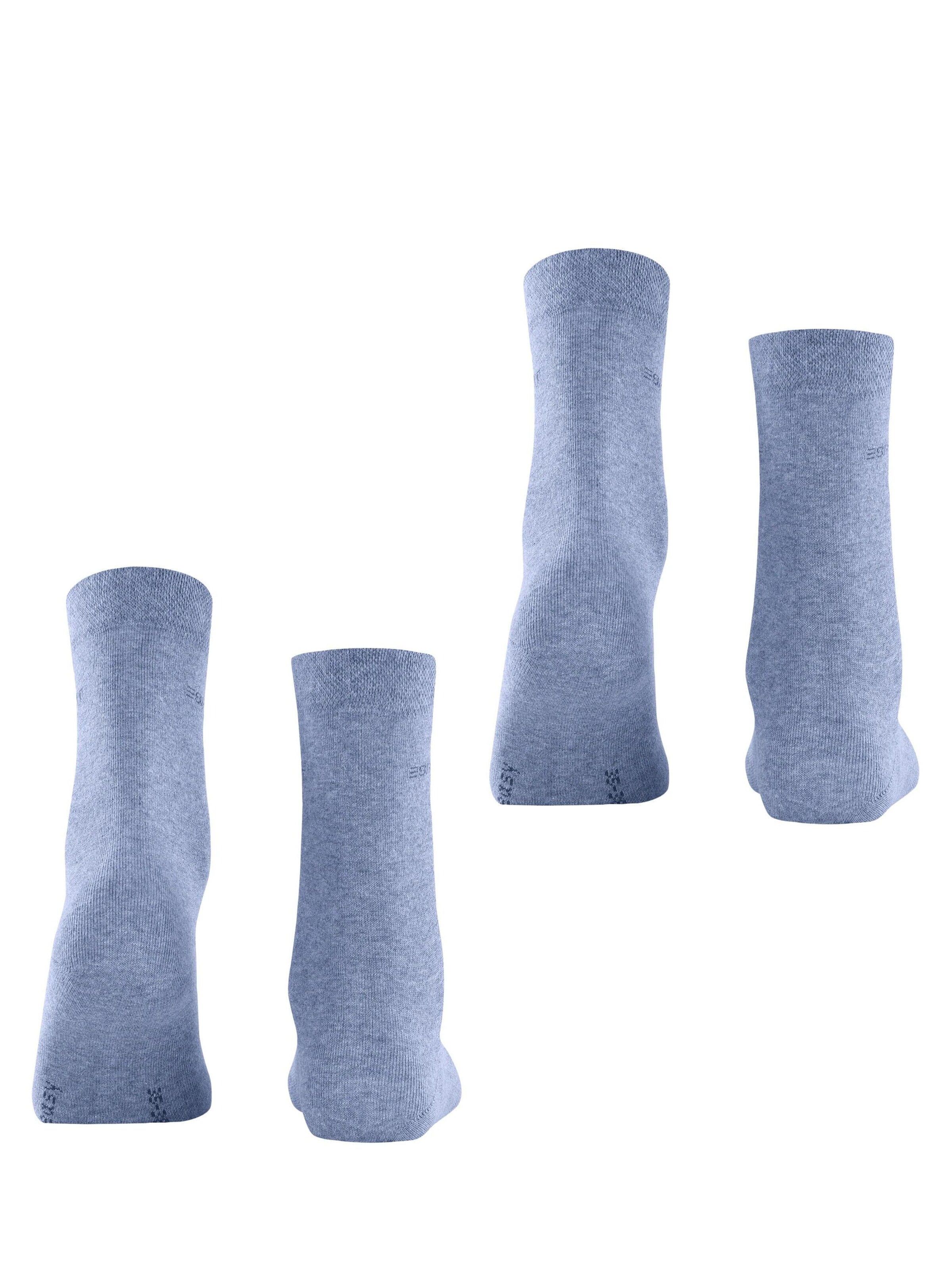 ESPRIT Socks 'Basic Easy 2-Pack' in Blue