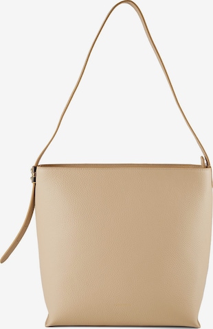 Sac bandoulière 'C-Me Look' Coccinelle en beige : devant