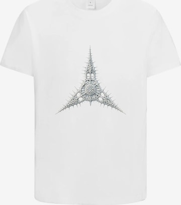 HUSKSWARE Shirt in Weiß: Vorderseite
